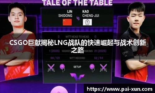CSGO巨献揭秘LNG战队的快速崛起与战术创新之路