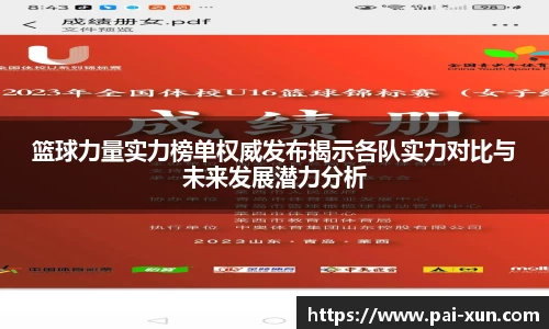 篮球力量实力榜单权威发布揭示各队实力对比与未来发展潜力分析